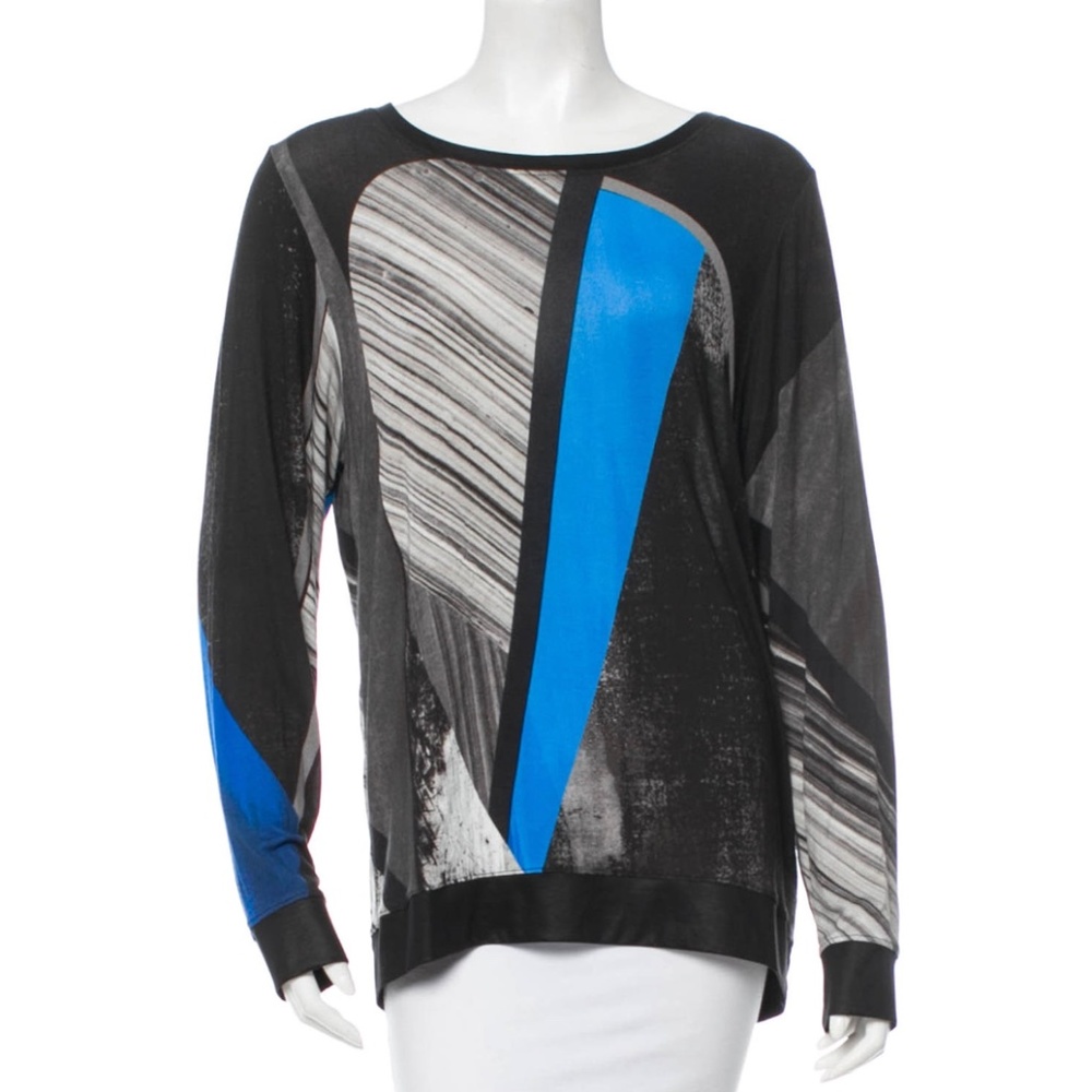 Helmut Lang long sleeve oversized top